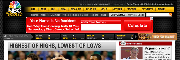 SPORT9 sport website design ideas