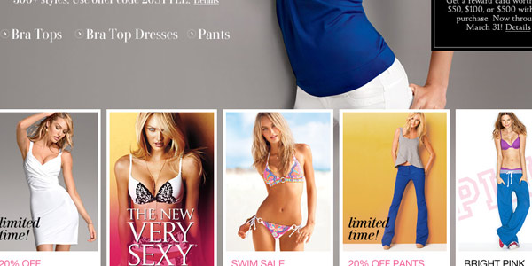 sexy fashion website design