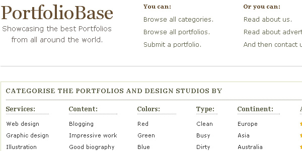 portfolio base