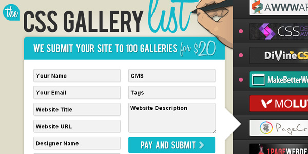 css gallery list