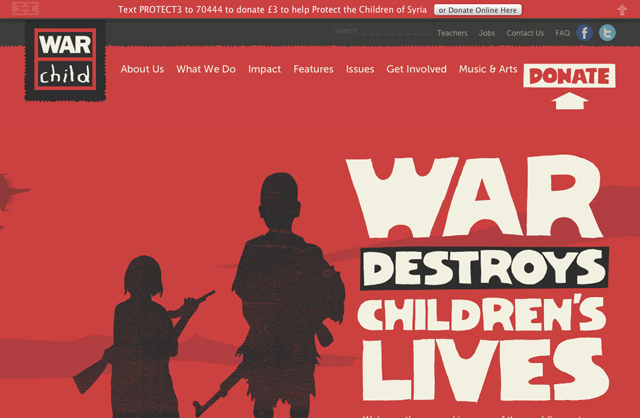 best charity website designs