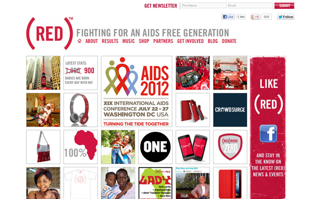 best charity website designs