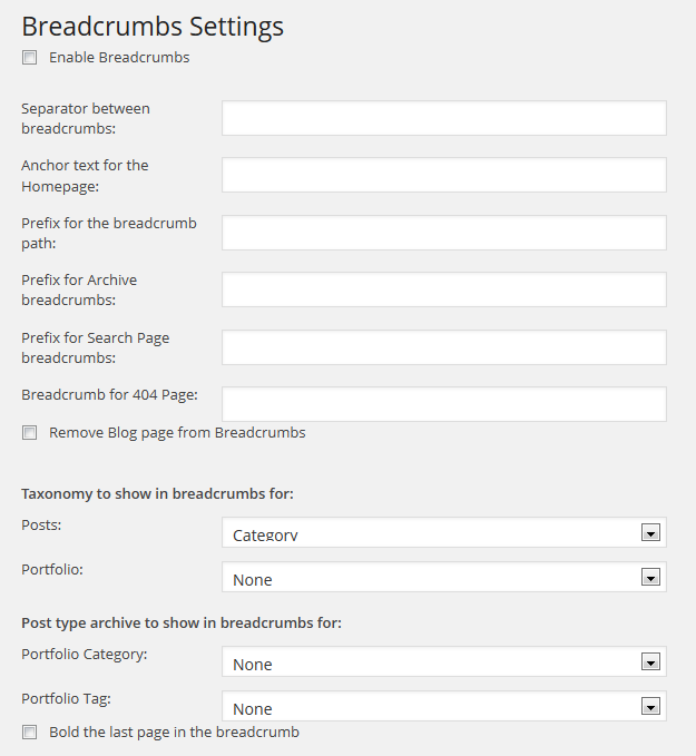 WordPress SEO By Yoast Plugin Breadcrumbs