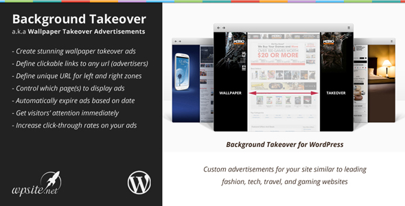 WP Background Takeover Plugin by WPSite