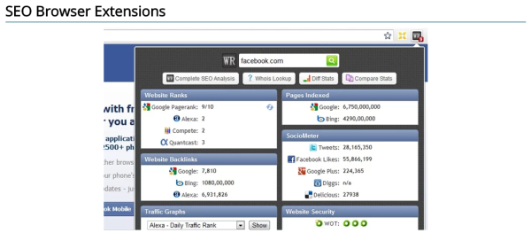 link building for your website - SEO Browser Extensions  WebRankStats