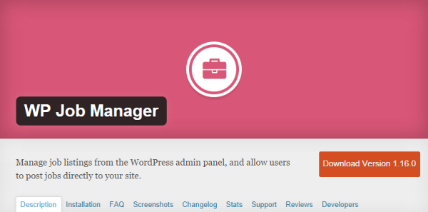 WP Job Manager Plugin - Best Job Board Themes and Plugins