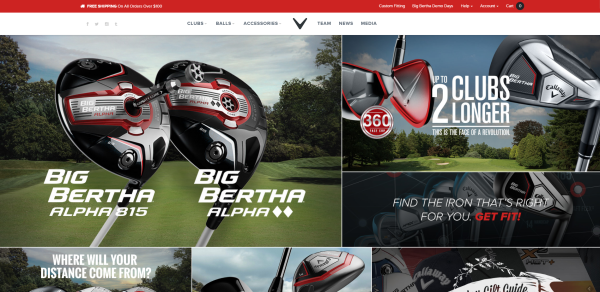 Callaway Golf Site   Golf Clubs   Golf Equipment