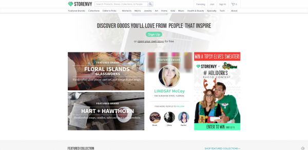 Discover Goods You ll Love from Brands That Inspire   Free Online Store Builder on Storenvy