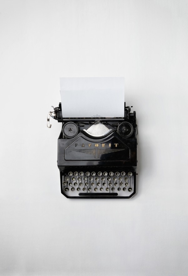fear of blogging - Typewriter